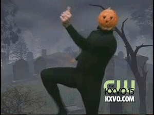 dancing pumpkin