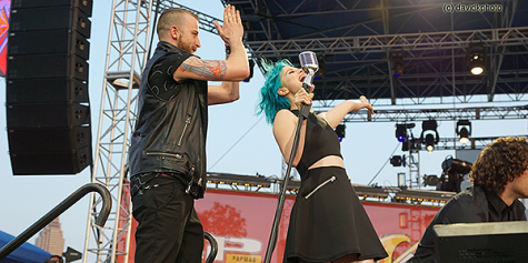 Paramore at the 2014 Alt Press Music Awards