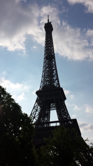 The Eiffel Tower continues to remind the world of French strength and culture.