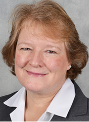 Susan Aumann, a graduate of NDP who serves as a member of the Maryland House of Delegates, poses for a head shot.