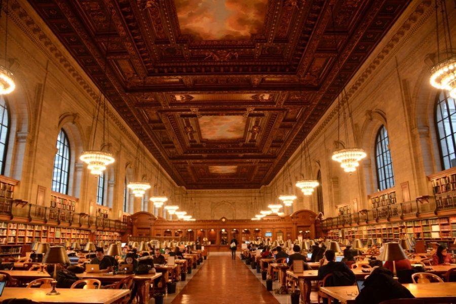 Unlock
Book-lovers, architecture-lovers, and anyone else will fall in love with the New York Public Library.  With its rows and rows of ancient books, open study areas, intricate architecture, and beautiful paintings everywhere one looks, the New York Public Library has something for every NDP Senior to enjoy.