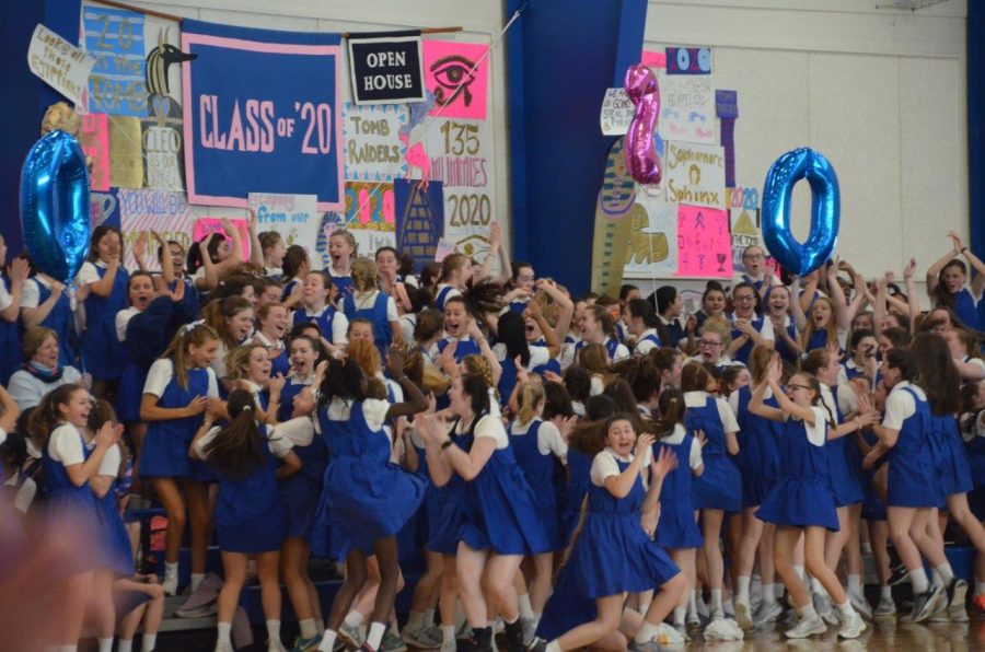 Picture from last gym meet when the current juniors won best poster.