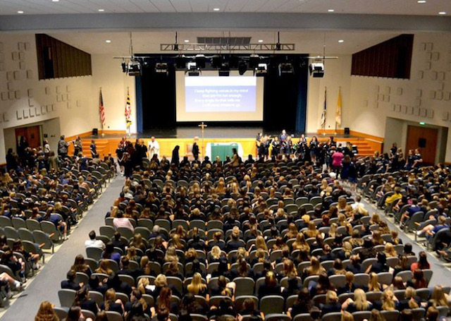 The NDP community gathers for Thanksgiving Liturgy.