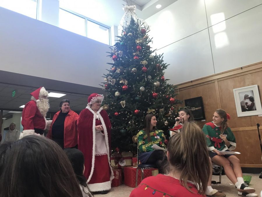 Santa and Mrs. Claus at Tree Trim