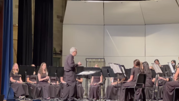 NDPs Concert Band during the 2022 Spring Concert.
Image credit: NDPs Instagram